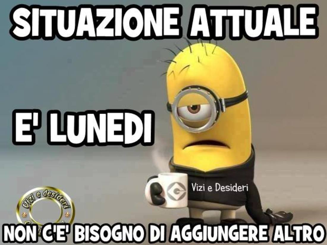 Buon Lunedì immagini divertenti