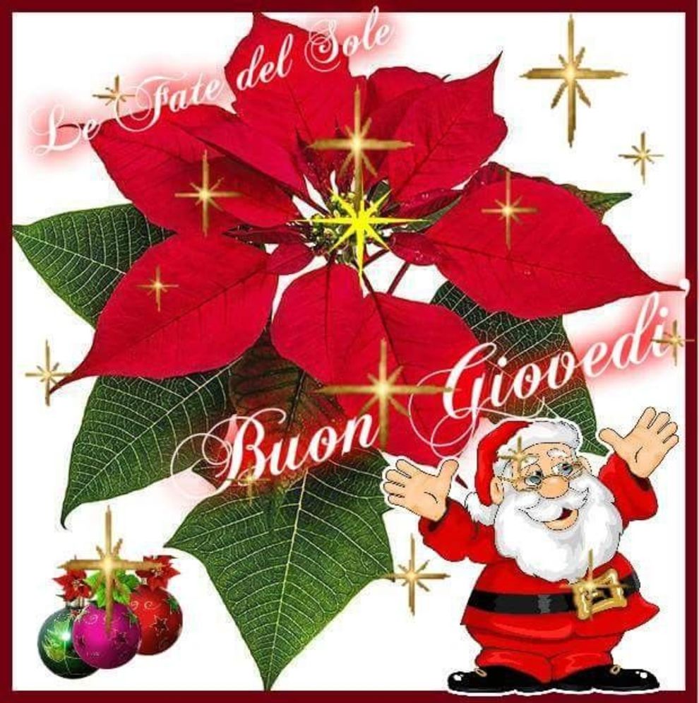 Buon Giovedì Natale