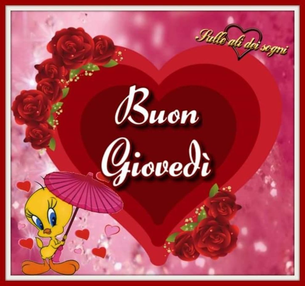 Buon Giovedì bellissime immagini 4518