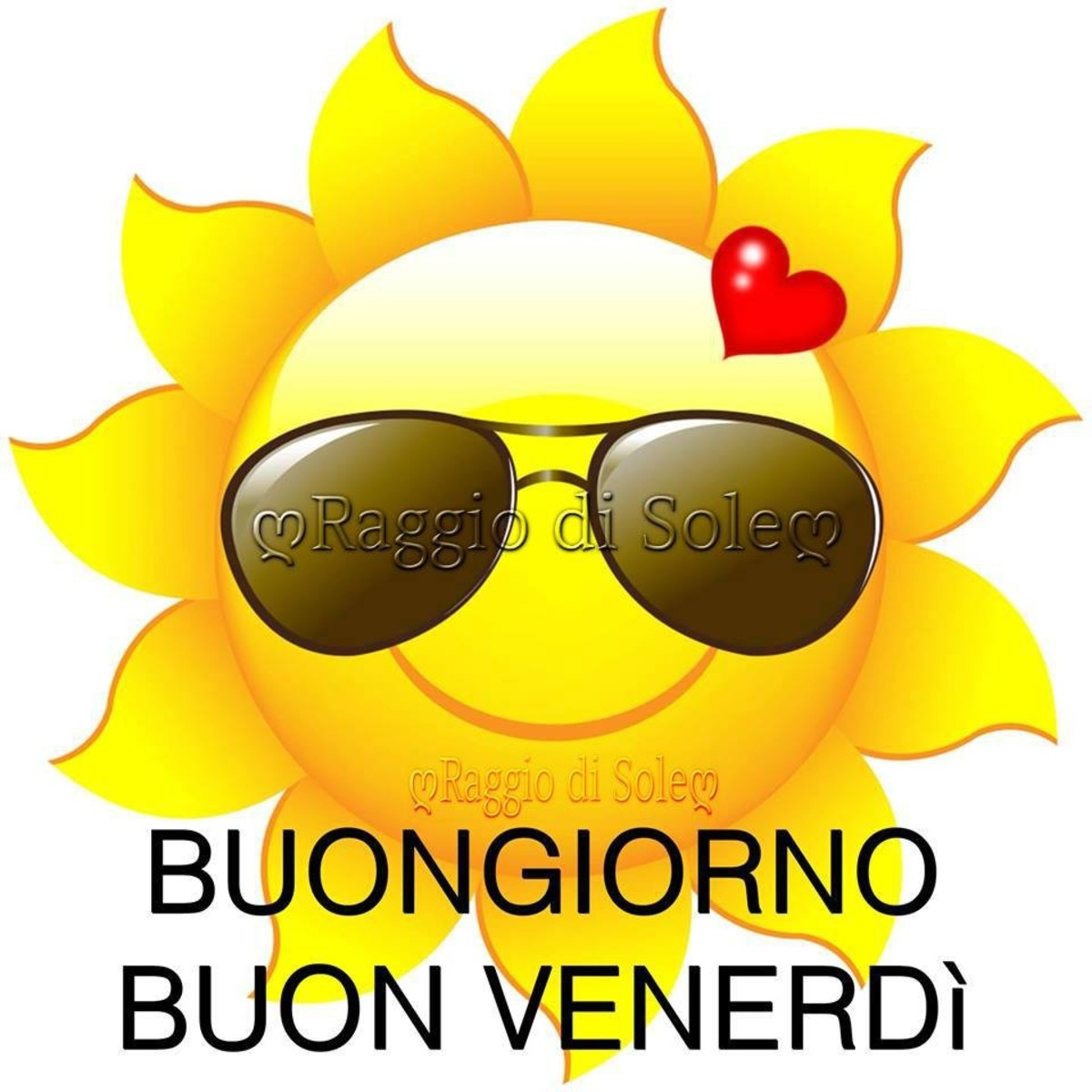 Buon Venerdì col sole