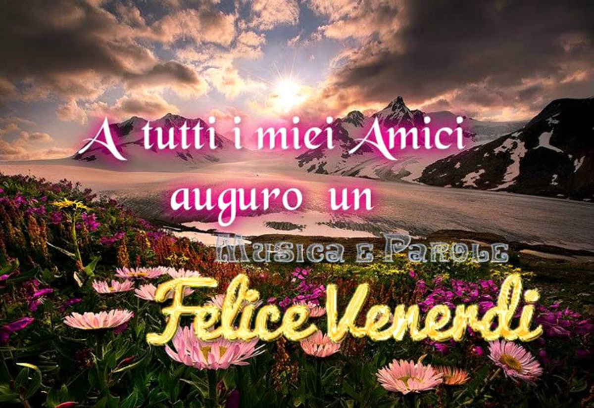 Buon Venerdì immagini da condividere gratis 7328