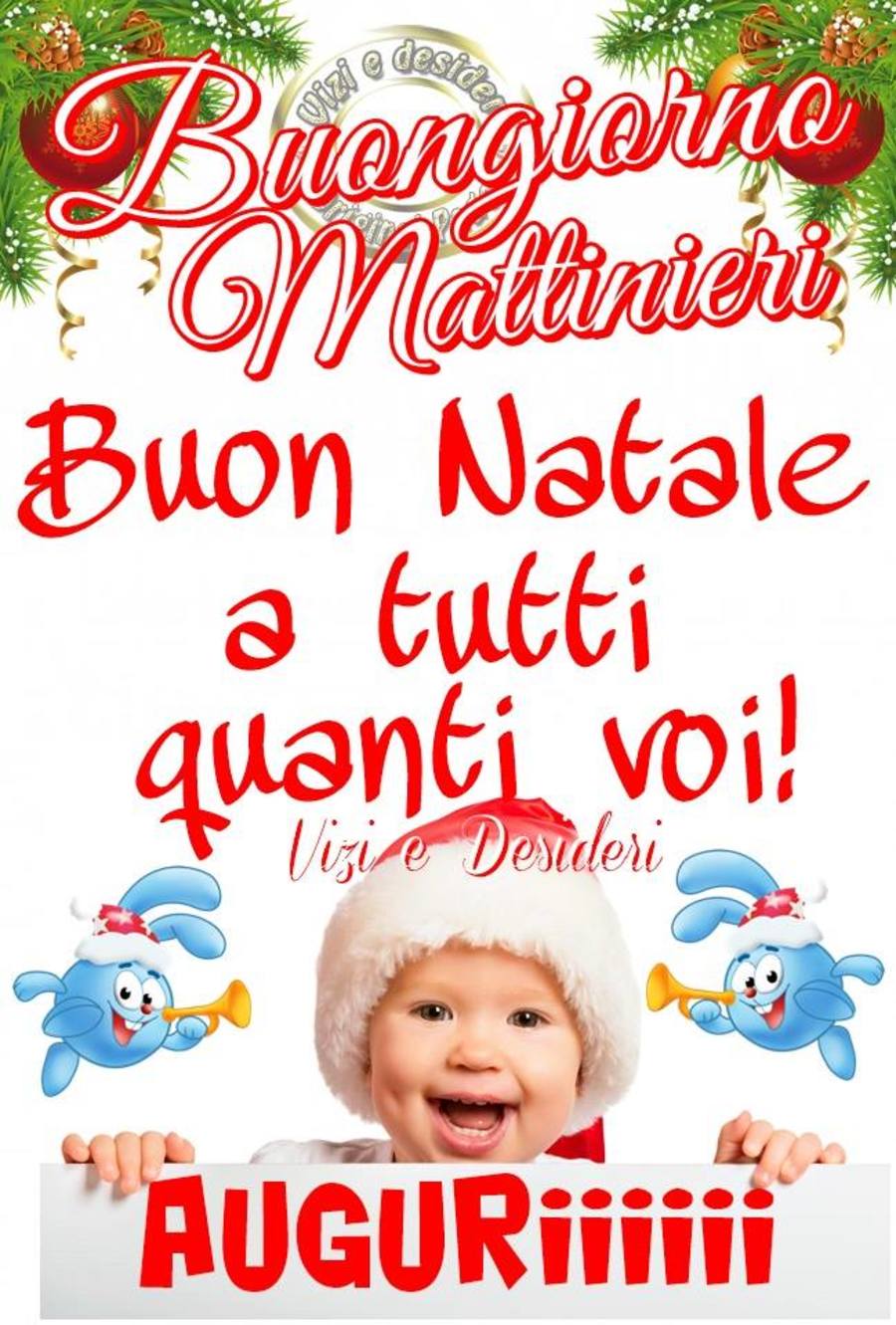 Buon Natale a tutti quanti voi