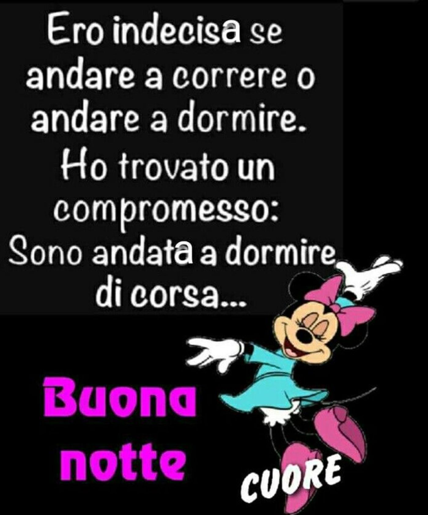 Buonanotte con frase 7639