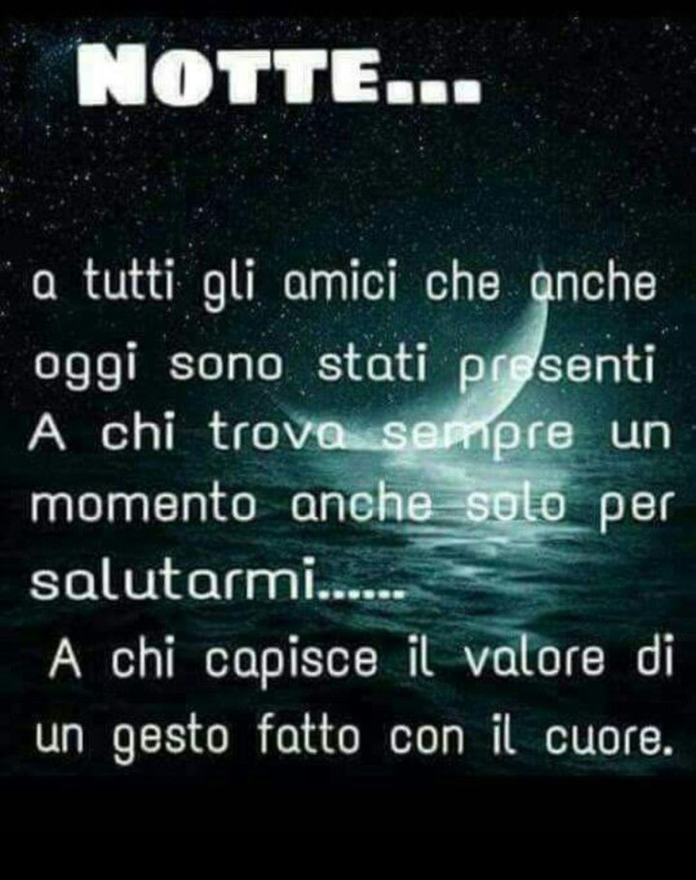 Immagini con frasi per Buonanotte 6