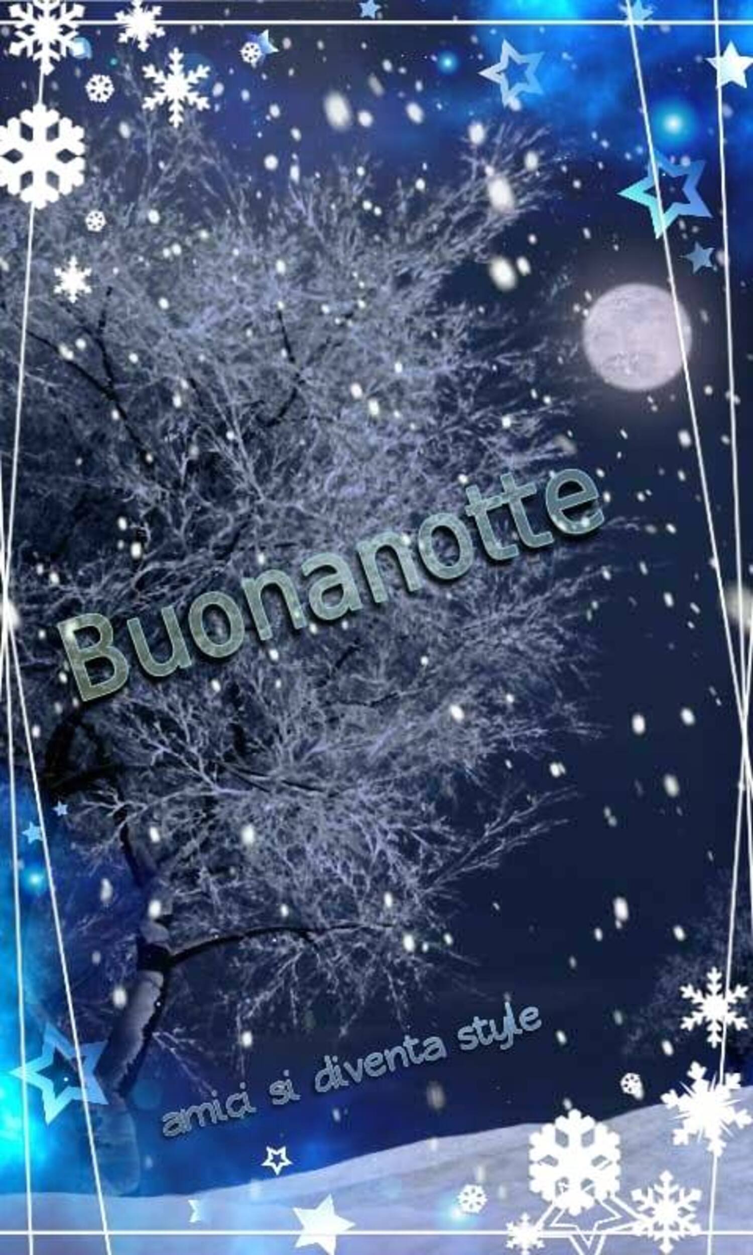 Buonanotte nevica