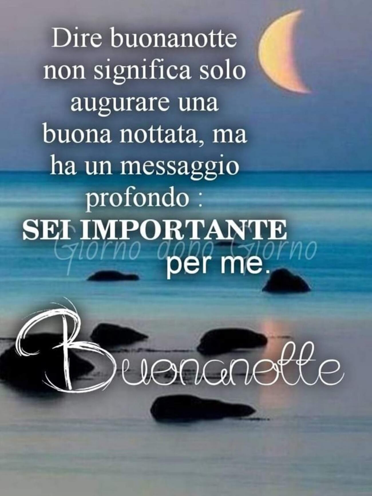 Dire buonanotte non significa solo augurare una buona nottata