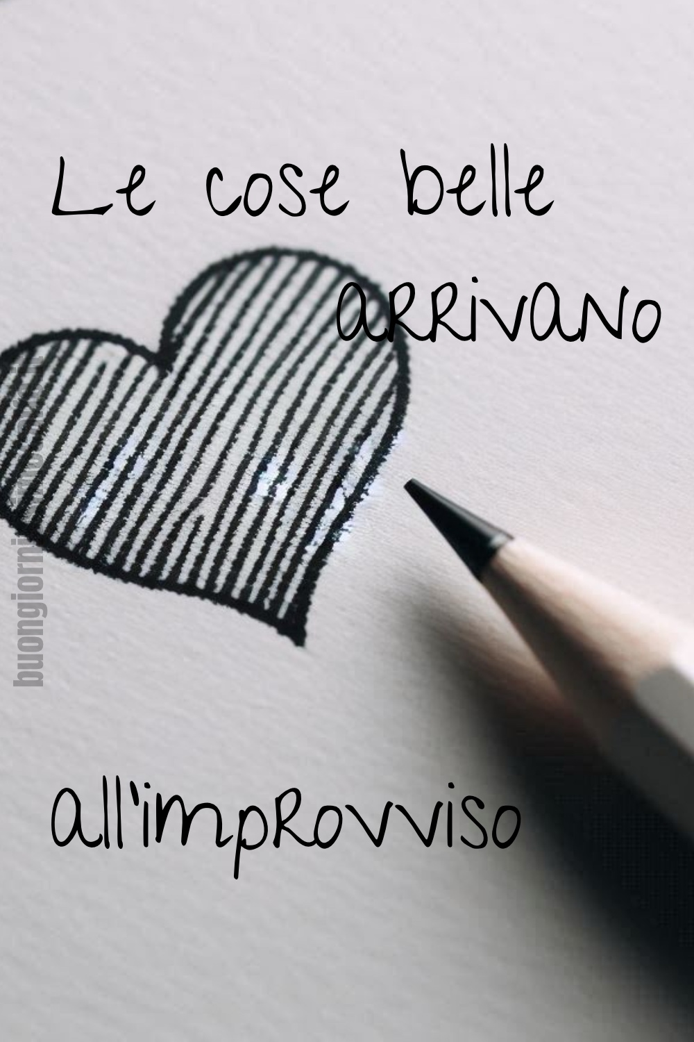 “Le cose belle arrivano all'improvviso”